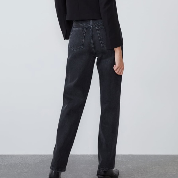 NWT ZARA 90’s STRAIGHT JEANS - Picture 3 of 4